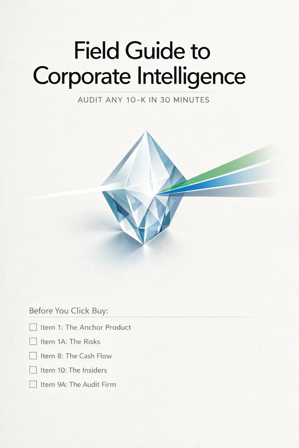 Field Guide to Corporate Intelligence